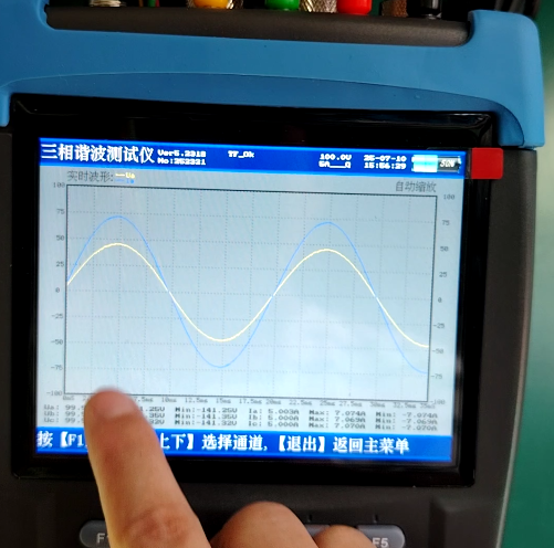 三相电能质量分析仪波形分析 三相电能质量分析仪波形分析