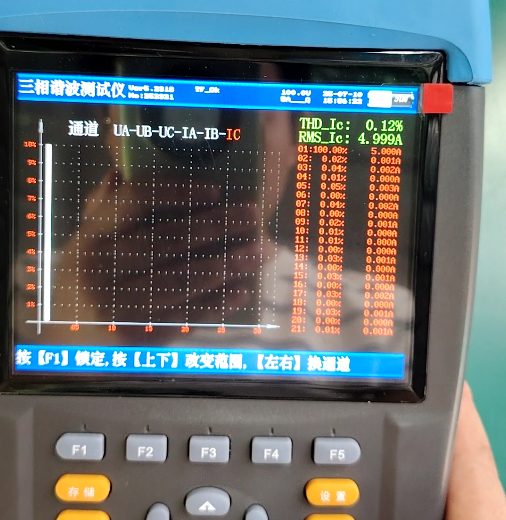 三相电能质量分析仪频谱分析 三相电能质量分析仪频谱分析