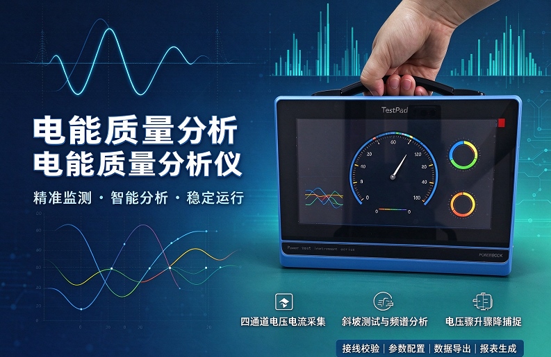 三相电能质量分析仪SMG7000：电网隐患的 “诊断专家”